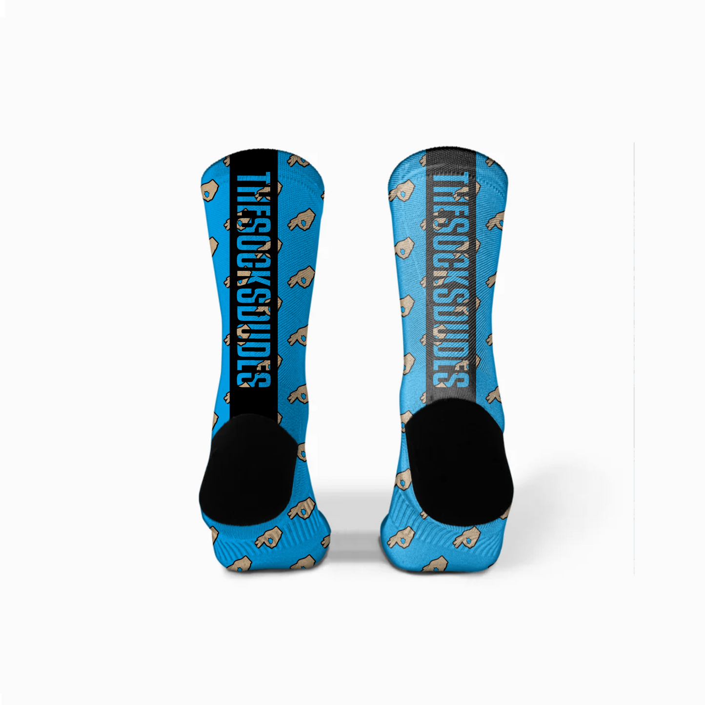 Custom Workout Socks – Personalised Pattern Design