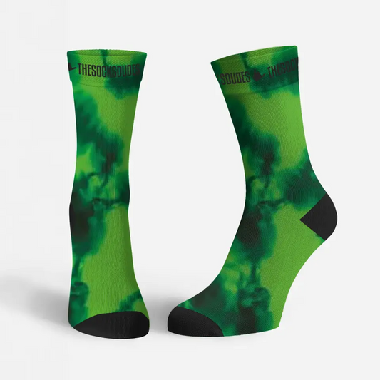 Cool Tie Die Deep Green